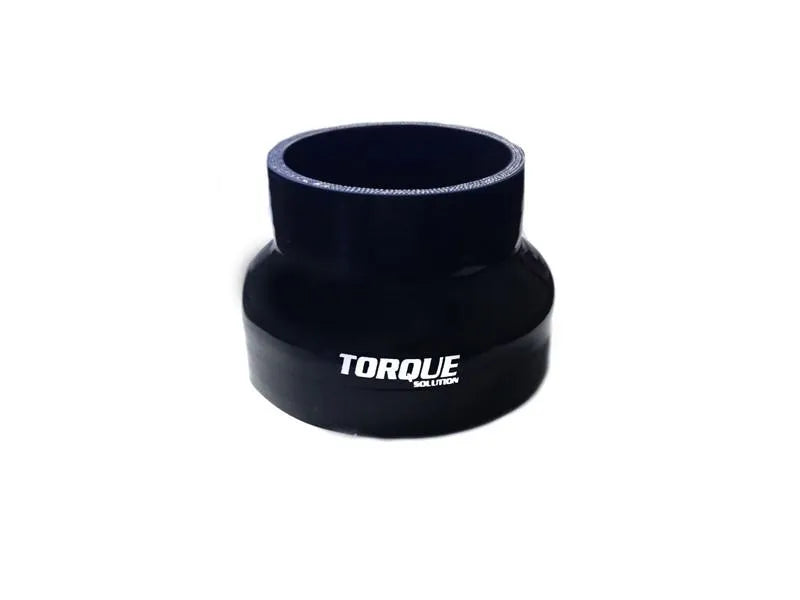 Torque Solution 3" to 4" Transition Silicone Coupler - Black (TS-CPLR-T34BK)
