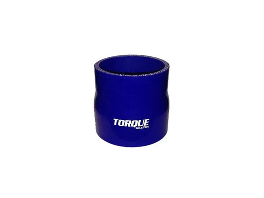 Torque Solution 2.75'' to 3'' Transition Silicone Coupler - Blue (TS-CPLR-T2753BL)