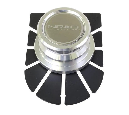NRG Steering Wheel Quick Lock Holder - Silver