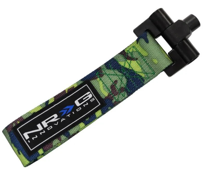 NRG Bolt-In Tow Strap - Camo | 2002-2007 Subaru WRX / STI (TOW-207CM1)
