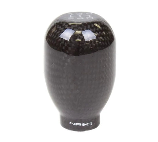 NRG 42mm - 5 Speed Black Carbon Fiber Shift Knob