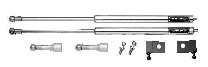 NRG 02+ Acura RSX Hood Damper Kit Polished
