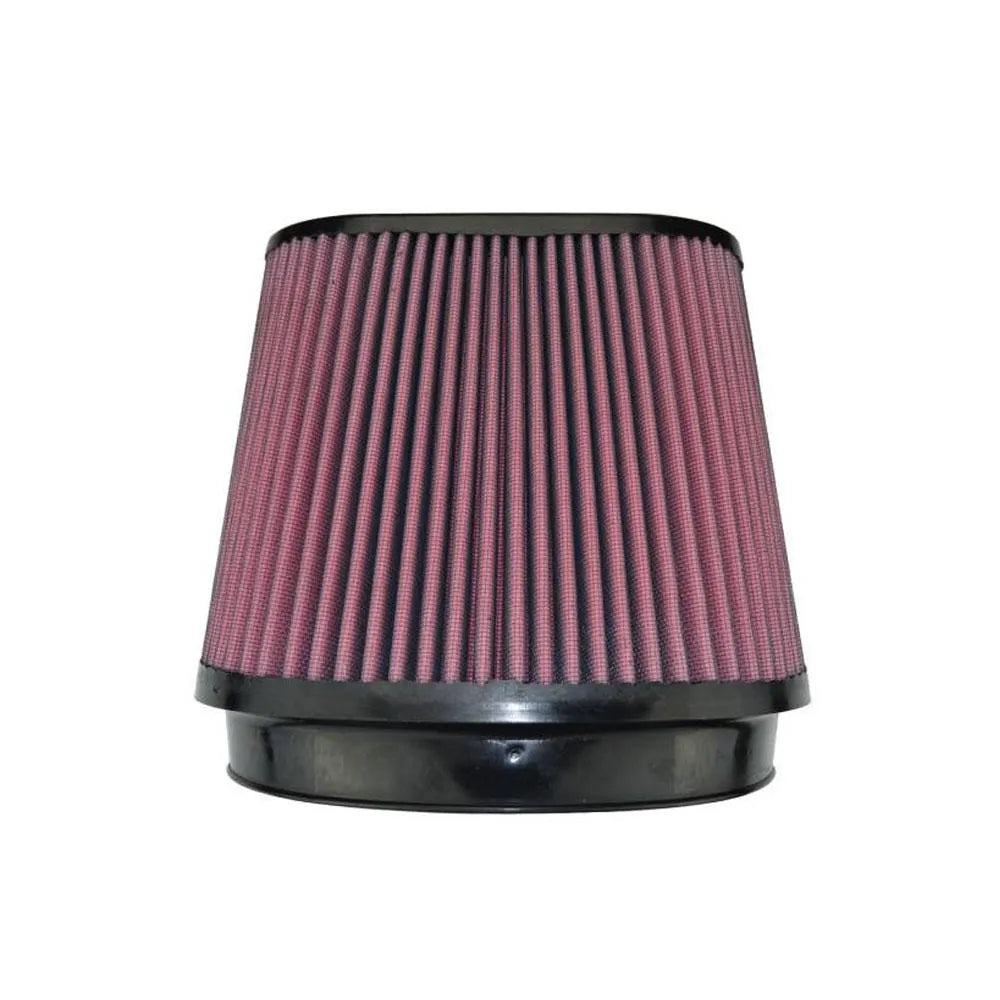Injen 8-Layer Oiled Cotton Gauze Air Filter 8.5x9in Oval | Universal (X-1023-BR)
