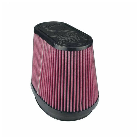 Injen 8-Layer Oiled Cotton Gauze Air Filter 8.5x9in Oval | Universal (X-1023-BR)