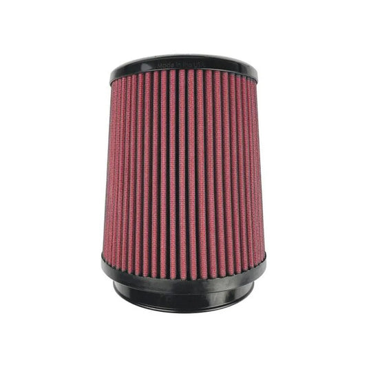 Injen 8-Layer Oiled Cotton Gauze Air Filter 5in Flange / 6.5in Base / 6.9in Media (X-1051-BR)