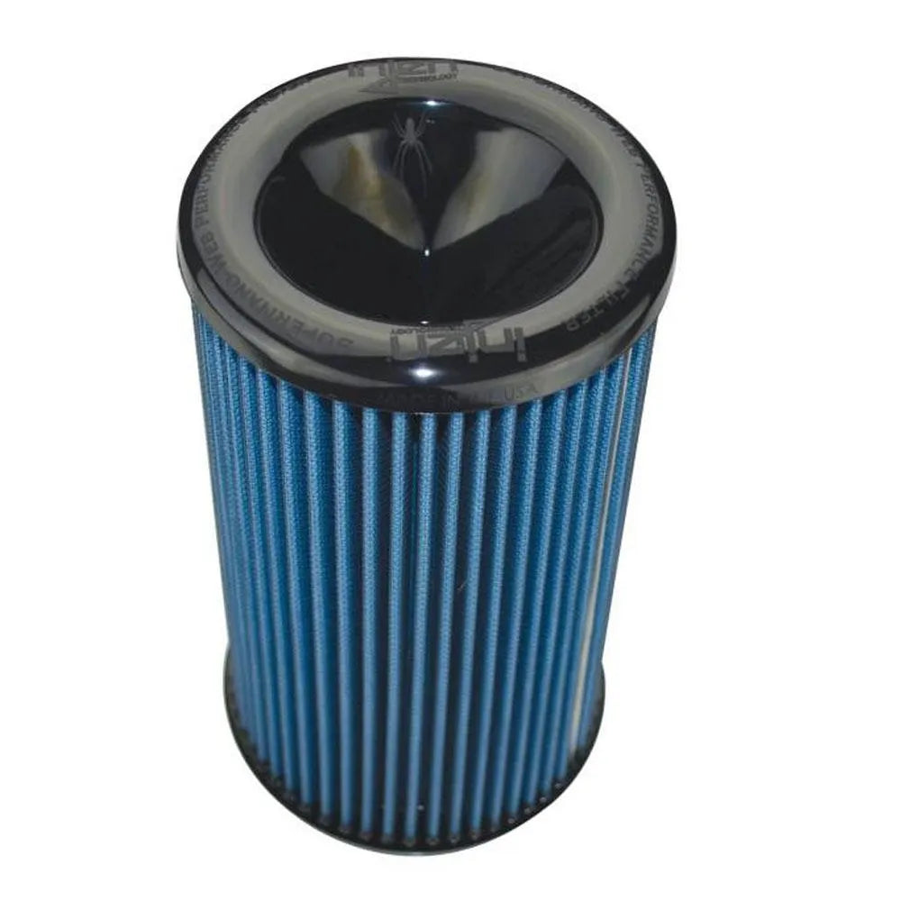 Injen SuperNano-Web Air Filter 4in ID x 6.5in Base x 12in | Universal (X-1111-BB)