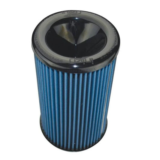 Injen SuperNano-Web Air Filter 4in ID x 6.5in Base x 12in | Universal (X-1111-BB)
