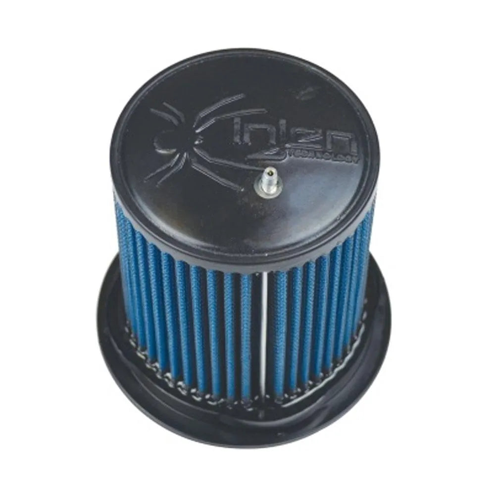 Injen Perf SuperNano-Web Dry Air Filter 3.5in ID x 5.5in Base | Universal (X-1086-BB)