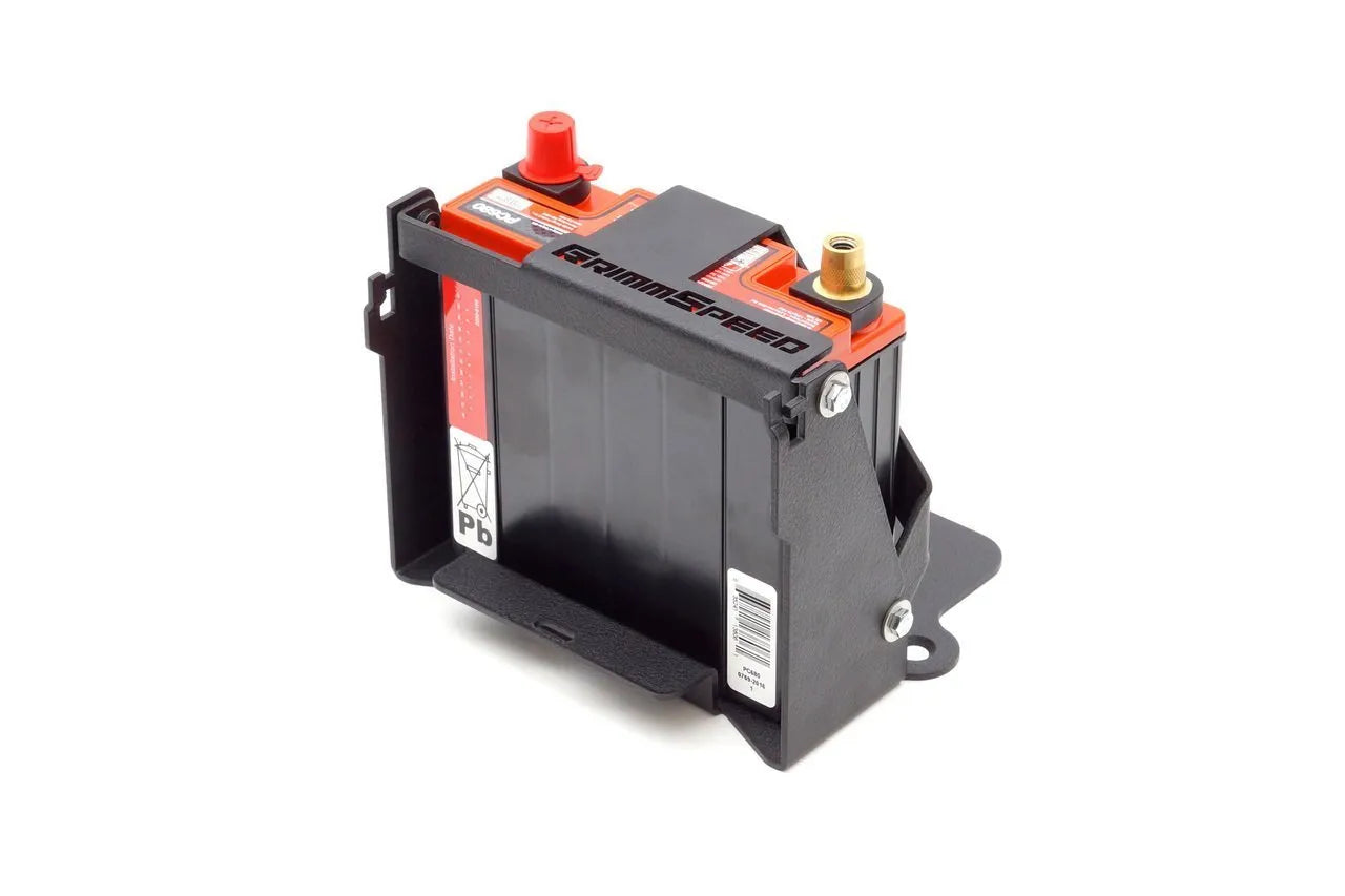 GrimmSpeed Lightweight Battery Mount Kit | 13-18 Ford Focus ST / 16-18 Focus RS (121023)