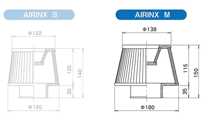 GReddy Universal Airinx M #80 | Universal (12500632)