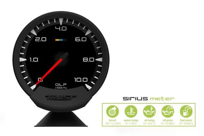 GReddy Sirius Unify Display Set - Oil Pressure (16001743)