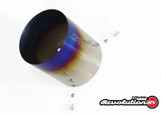 GReddy Revolution RS Titanium Exhaust Tip - 115mm Diameter/170mm Length (11001147)