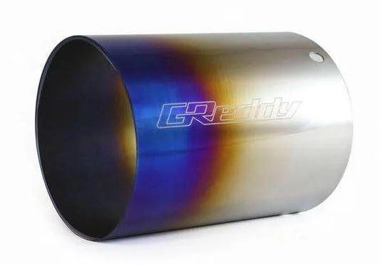GReddy Revolution RS Titanium Exhaust Tip - 105mm Diameter/150mm Length (11001149)