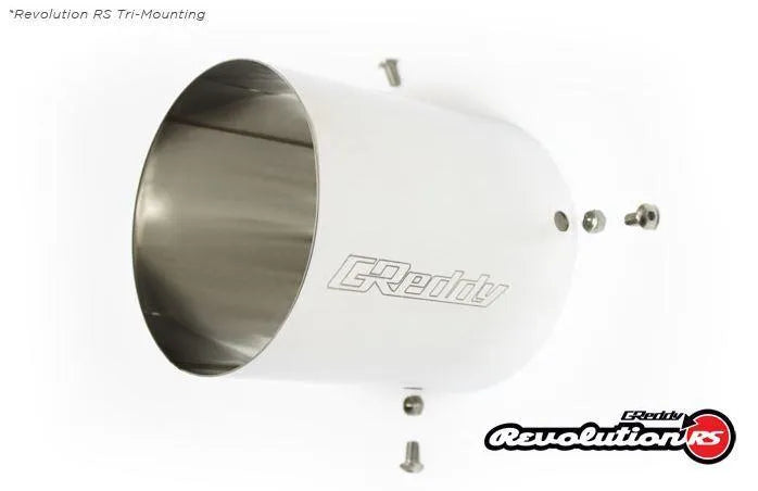GReddy Revolution RS SS Exhaust Tip - 115mm Diameter/170mm Length (11001142)