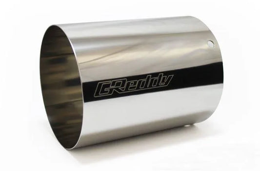 GReddy Revolution RS SS Exhaust Tip - 105mm Diameter/150mm Length (11001144)
