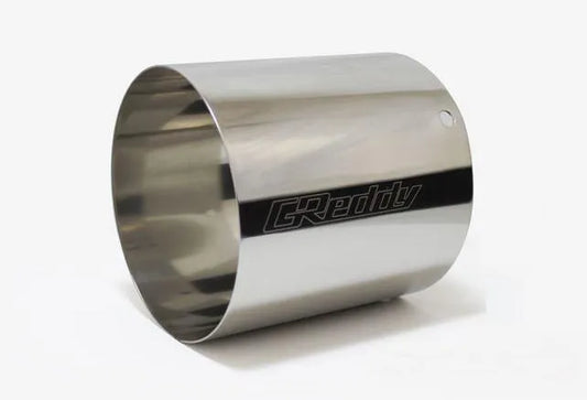 GReddy Revolution RS SS Exhaust Tip - 105mm Diameter/120mm Length (11001143)