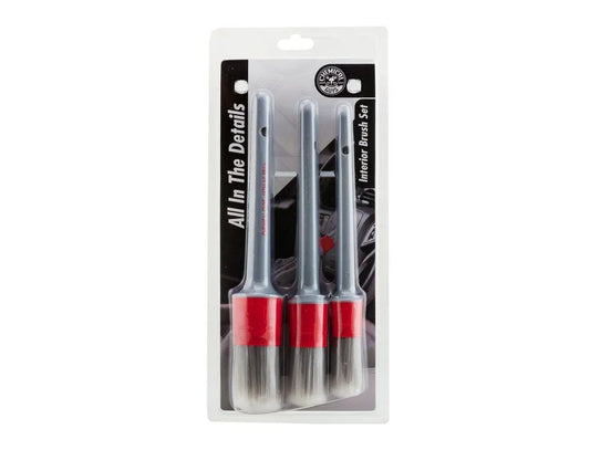 Chemical Guys Interior Detailing Brushes (3 Pack) | Universal (ACC600)