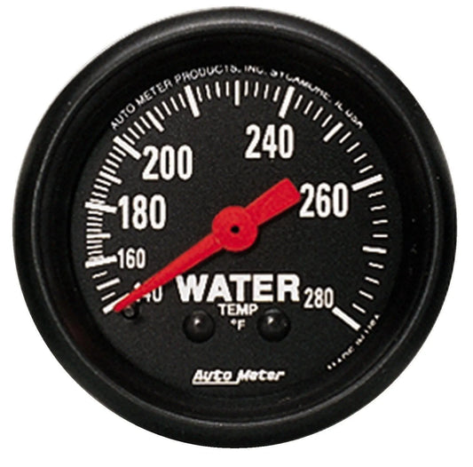 Autometer Z Series 2 1/6inch 140-280 Degree F Mechanical (2606)