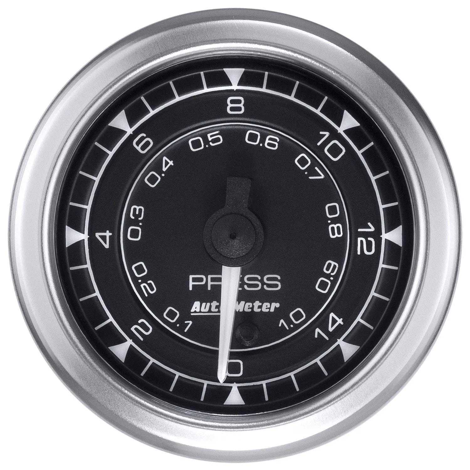 Auto Meter Chrono 2-1/16" 0-15 PSI Pressure Gauge (8162)