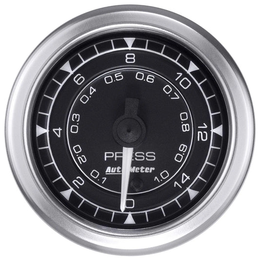 Auto Meter Chrono 2-1/16" 0-15 PSI Pressure Gauge (8162)