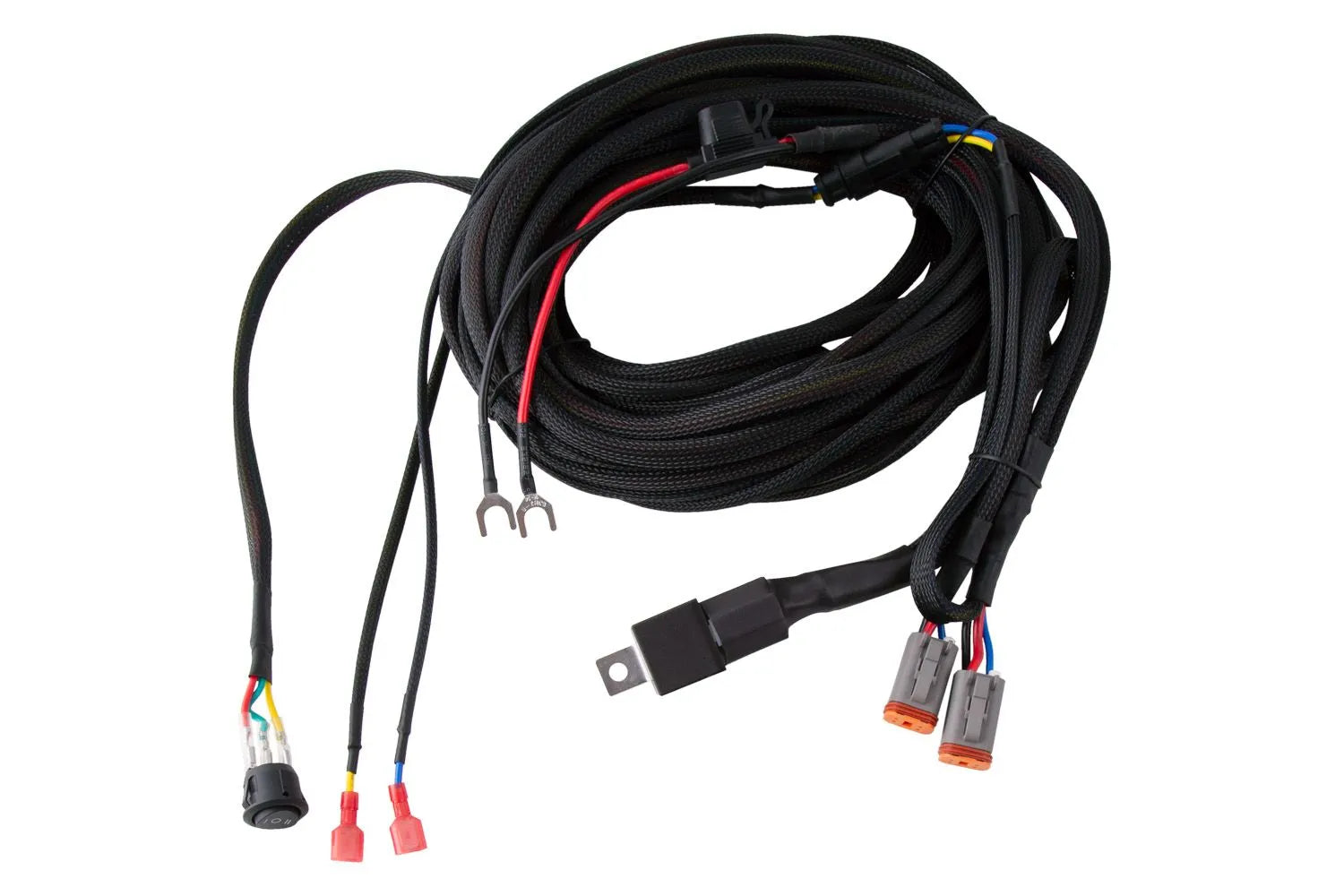 Diode Dynamics Reverse Light Wiring Kit - w/ running light | Universal (DD4102)