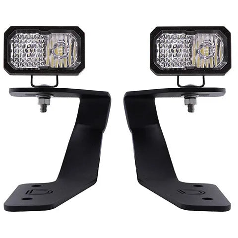 Diode Dynamics SSC2 D&S Ditch Light Kit - Pro / Yellow | Subaru WRX/Crosstrek (DD6565)