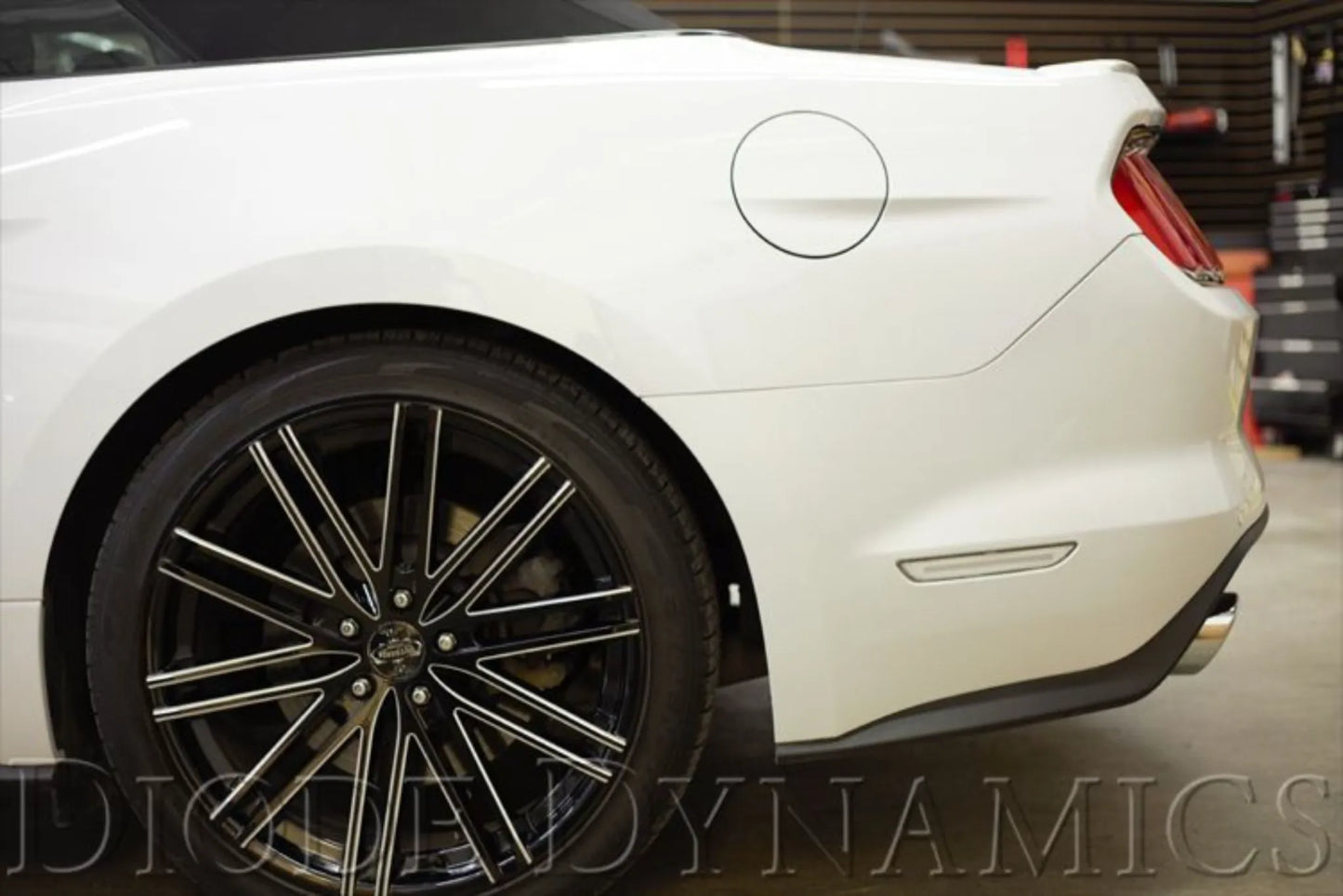 Diode Dynamics DD LED Sidemarkers - Set / Clear | Ford Mustang: 2015-2021 (DD5071)