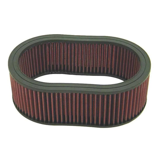 K&N Universal Oval Air Filter | 11.5in L x 8.125in W x 4in H, Custom Intake, Off-road/Street
