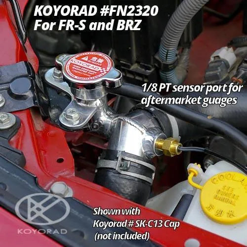Koyorad Aluminum Coolant Filler Neck | 2013-2020 Scion FR-S / Toyota 86 (FN2320)