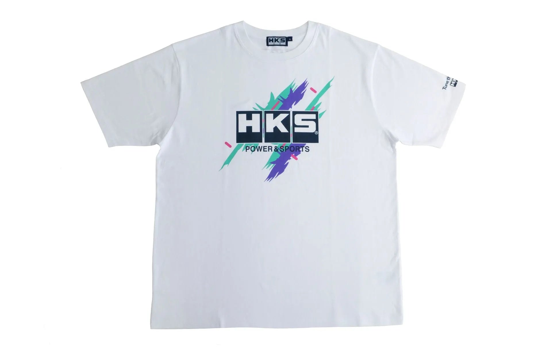 HKS Super Racing T-Shirt White M | (51007-AK648)