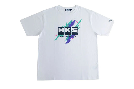 HKS Super Racing T-Shirt White 2L | (51007-AK650)