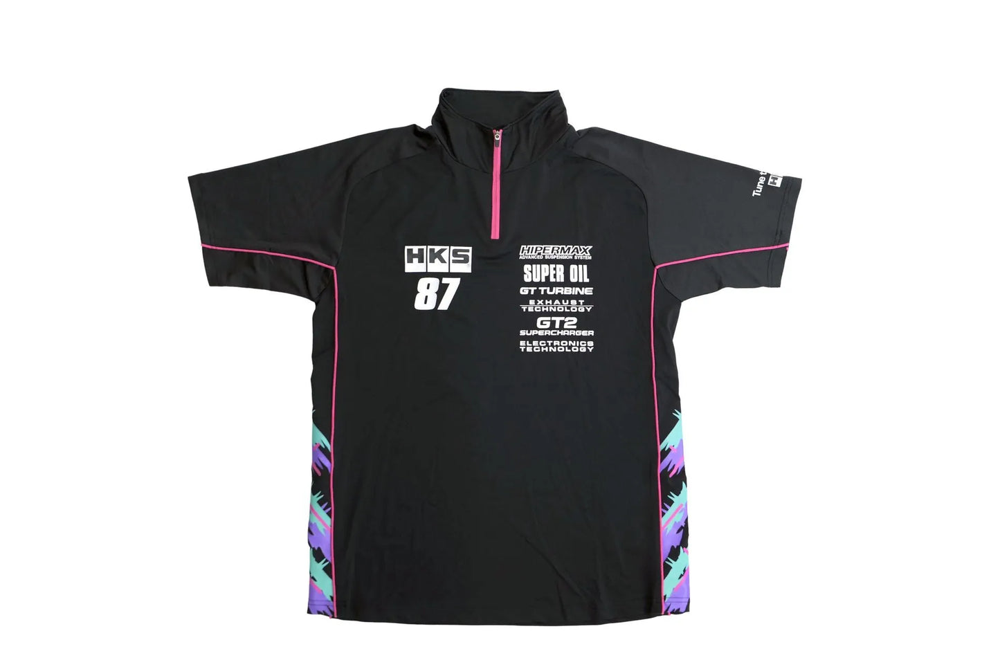 HKS Team Half Zip Polo Shirt 2025 L | (51007-AK698)
