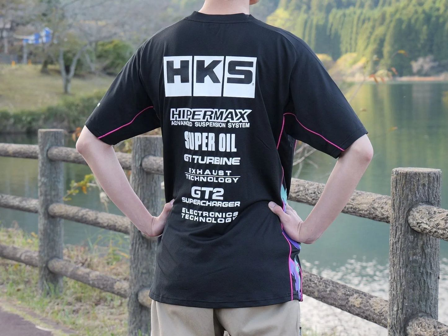 HKS Team Half Zip Polo Shirt 2025 L | (51007-AK698)