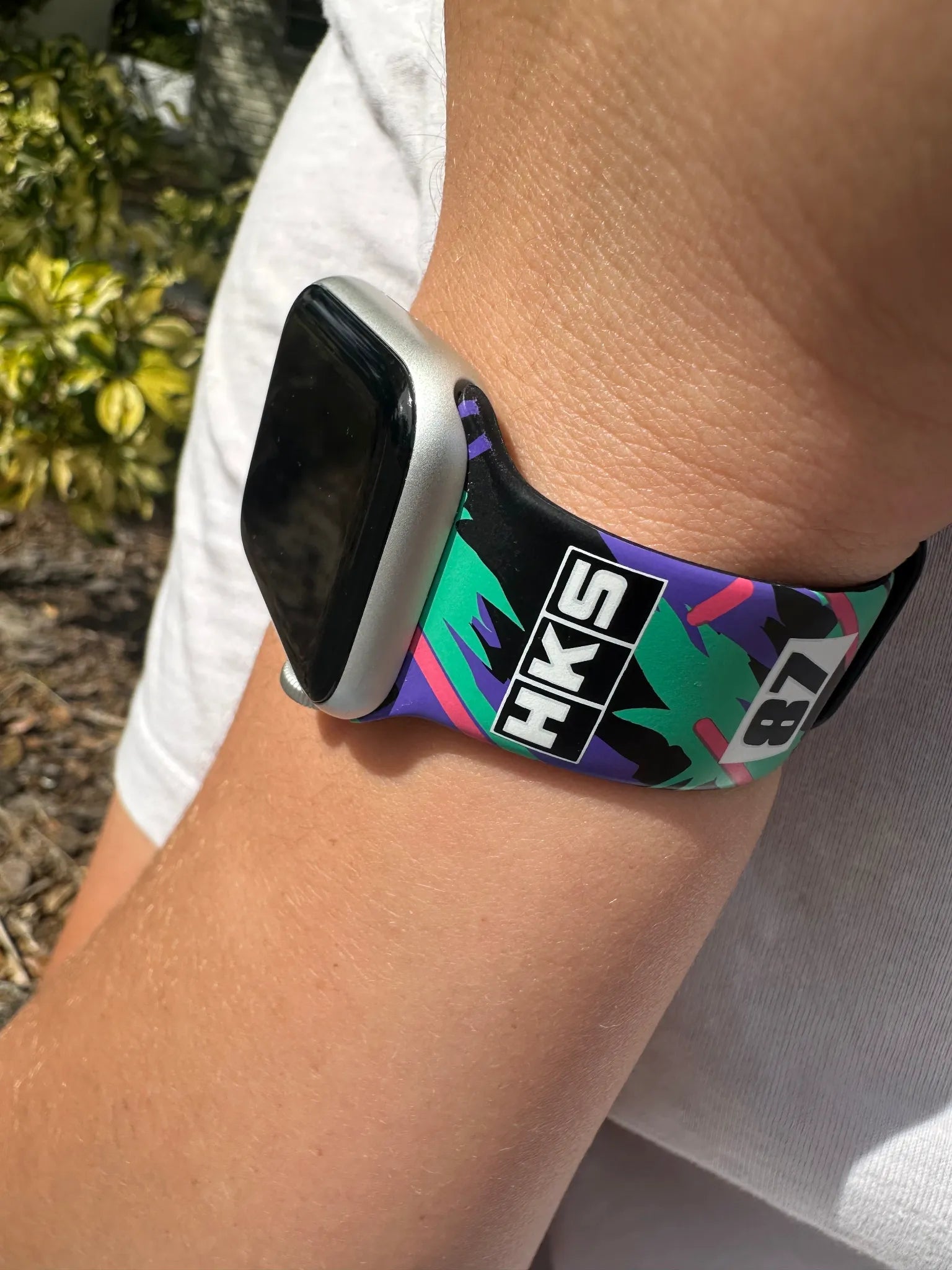 HKS Apple Watch Band Oil Color Size M | (51007-AK674)