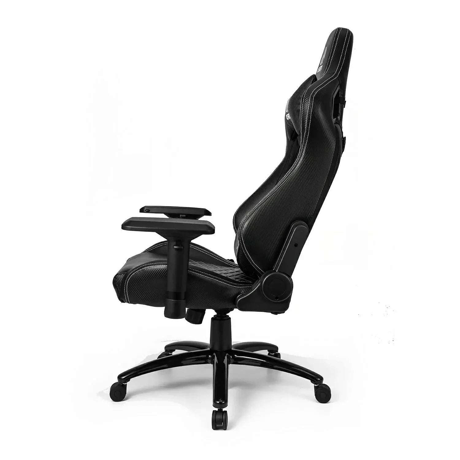 AlphaRex Carbon Fiber Look Racing Style Gaming Reclining Ergonomic Chair | (900168)