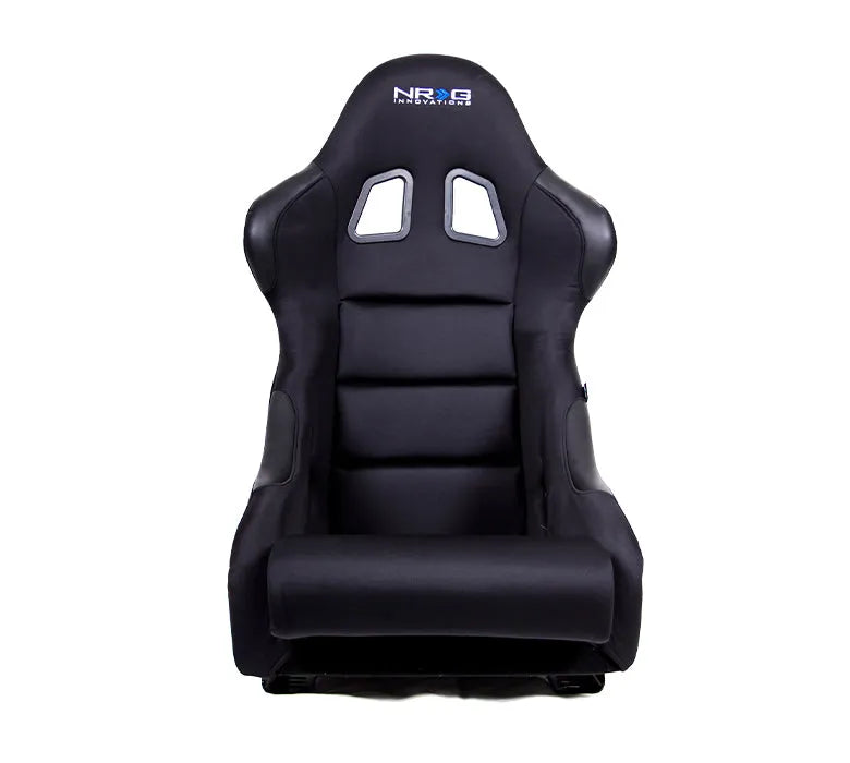 NRG Fiber Glass Bucket Seat with Carbon Fiber Medium