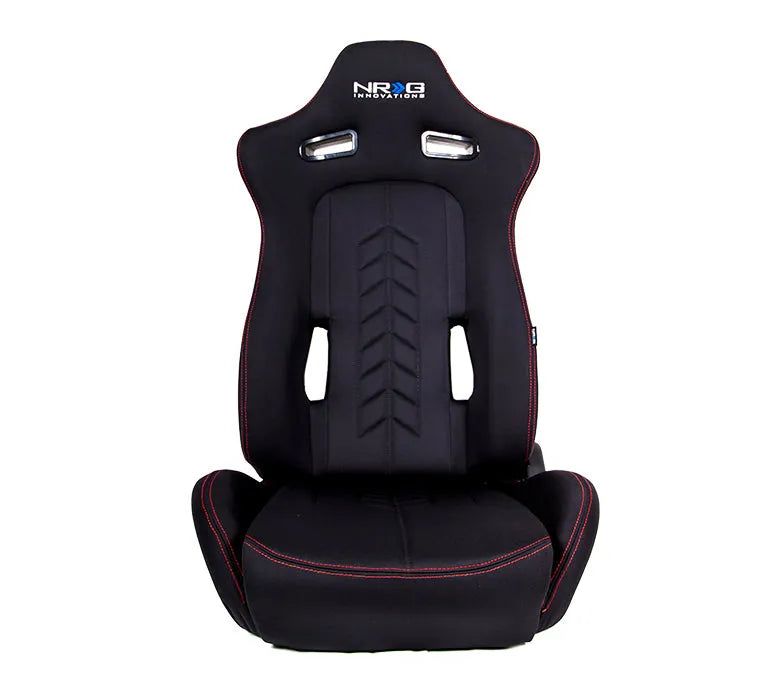 NRG Reclinable Racing Seat Arrow in Cloth