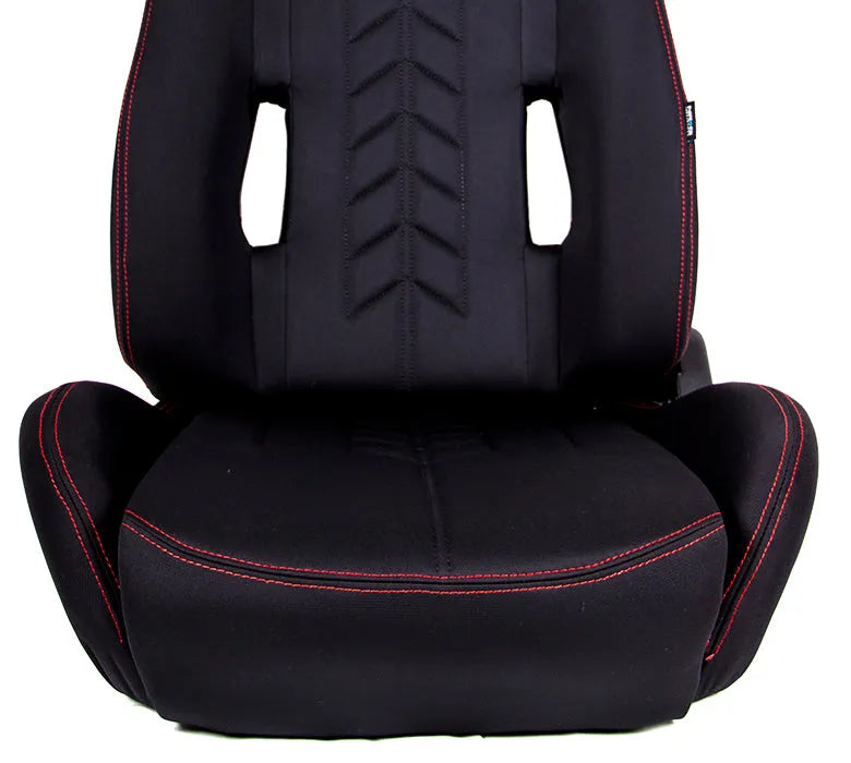 NRG Reclinable Racing Seat Arrow in Cloth