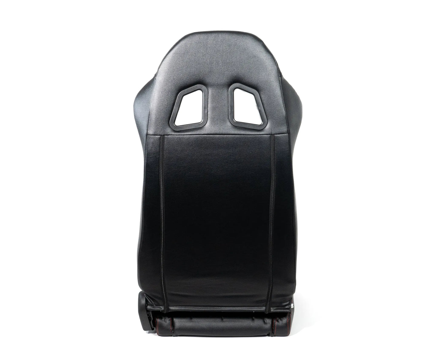 NRG Reclinable racing Seat Red Stitching