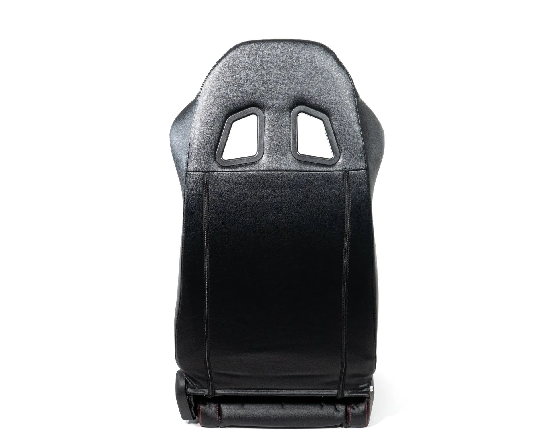 NRG Reclinable racing Seat Red Stitching