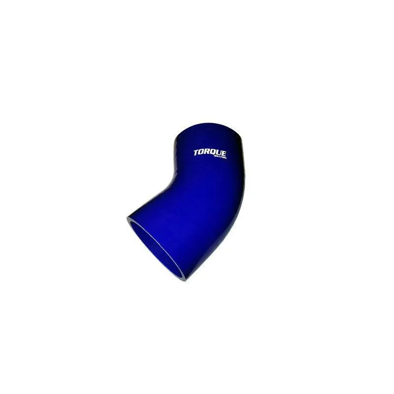 Torque Solution 45 Degree 2.75" Silicone Elbow - Black (TS-CPLR-45D275BK)