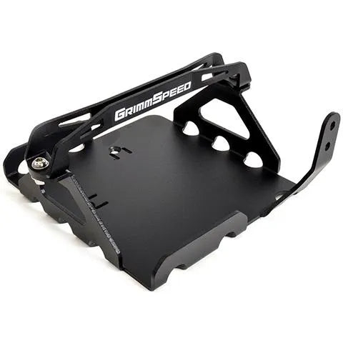 GrimmSpeed Lightweight Battery Mount Kit | 2008-2019 Subaru WRX/STI (121028/34)