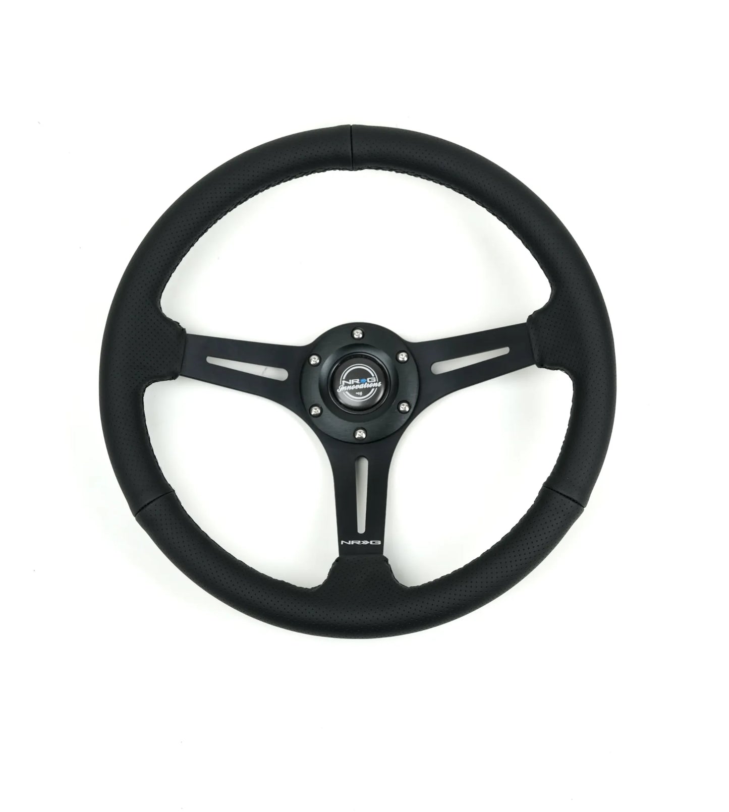 NRG 350MM 3" 2.5 DISH WITH SLITS LEATHER