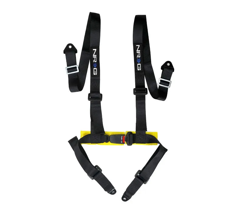 NRG 4 POINT SEAT BELT HARNESSS BUCKLE UP