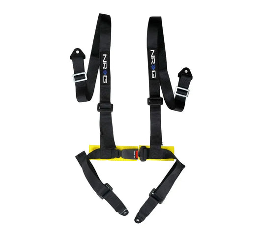 NRG 4 POINT SEAT BELT HARNESSS BUCKLE UP