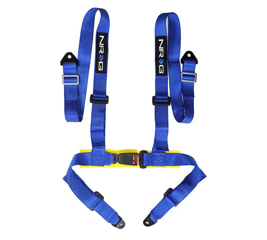 NRG 4 POINT SEAT BELT HARNESSS BUCKLE UP