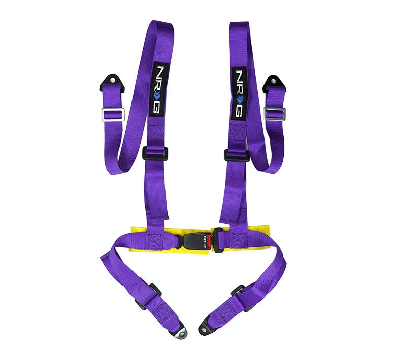 NRG 4 POINT SEAT BELT HARNESSS BUCKLE UP