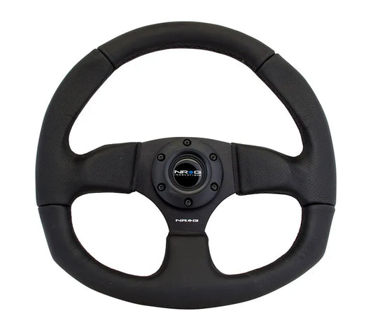 NRG FLAT BOTTOM STEERING WHEEL LEATHER