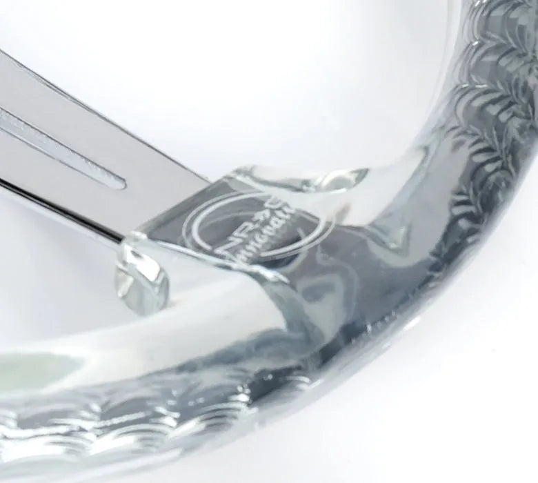 NRG MATSURI ACRYLIC STEERING WHEEL CHROME