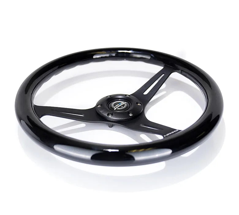 NRG 350MM 1.5" DEEP DISH WOOD GRAIN STEERING WHEEL